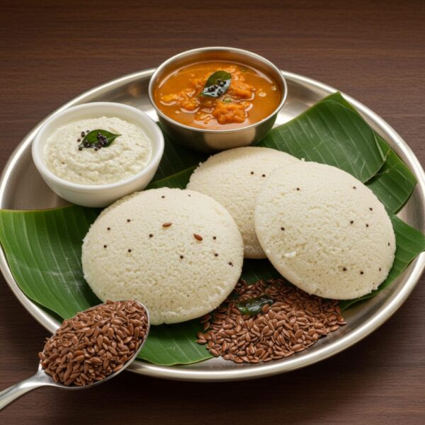 south-indian-tiffin-idly-with-coconut-chutney-podi-traditional-indian-breakfast
